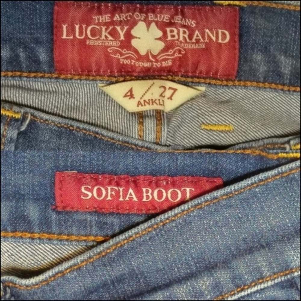 Sofia Bootcut Jeans Euc - image 4